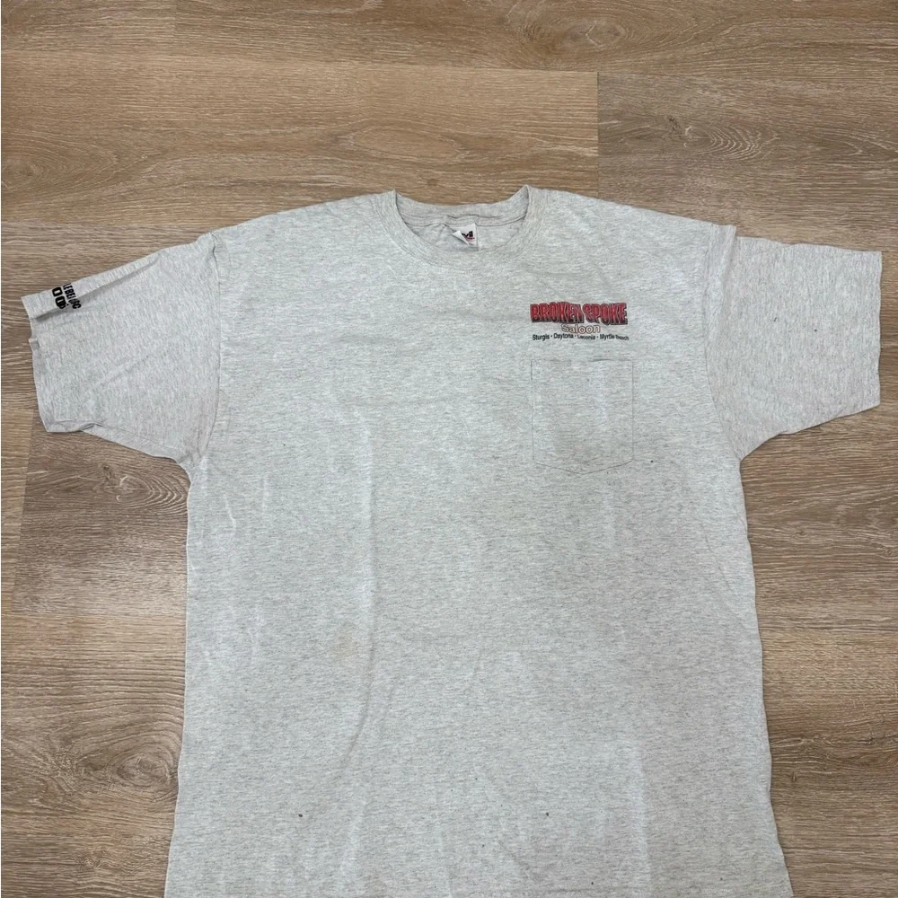 The Original Broken Spoke Saloon T-Shirt 2XL Motorcycle USA - Picture 2 of 6